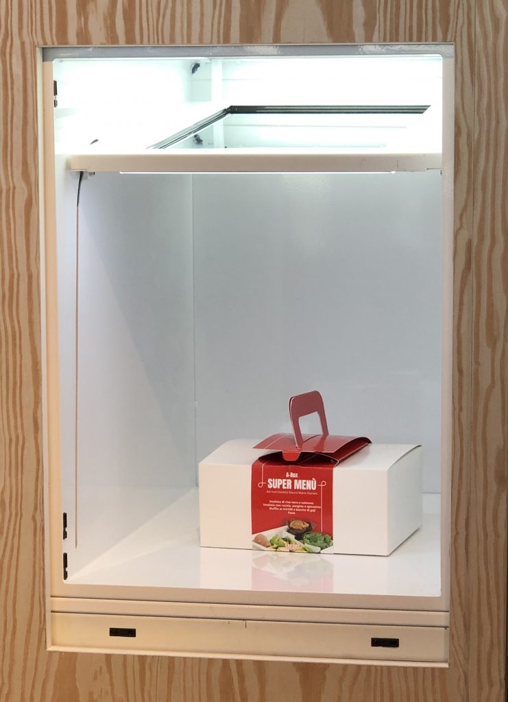 Locker Serving Box | Totemmultimedia | Autogrill