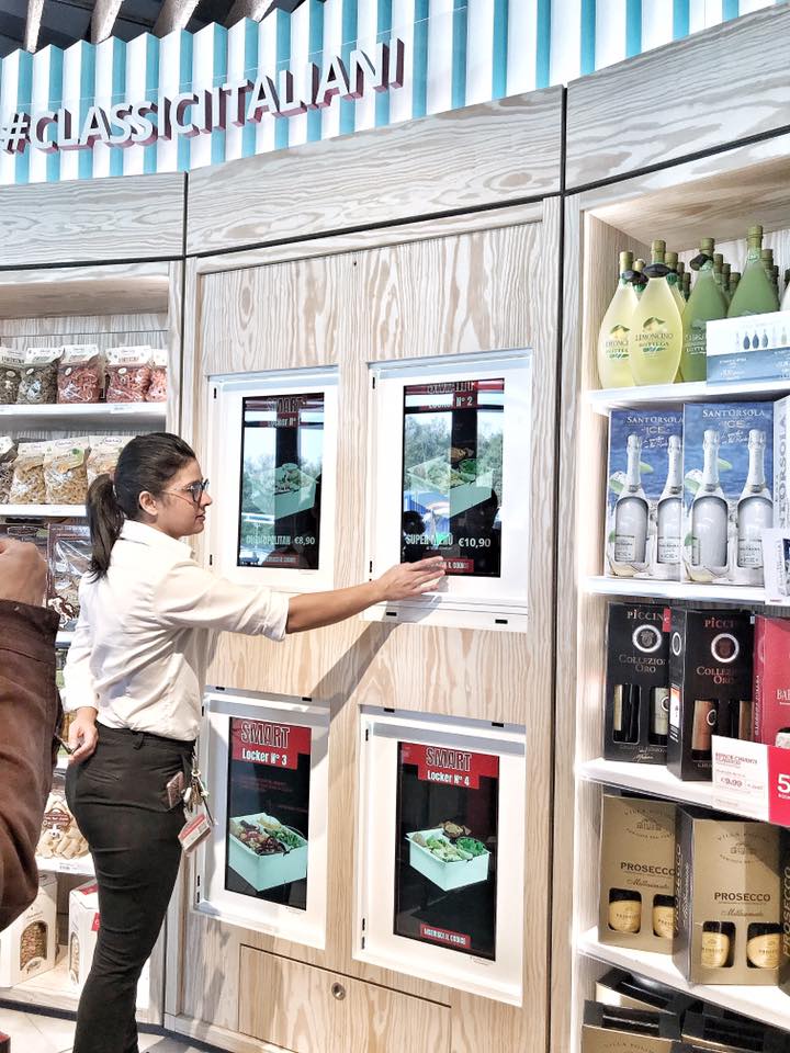 Installazione Serving Box in Autogrill | Totemmultimedia